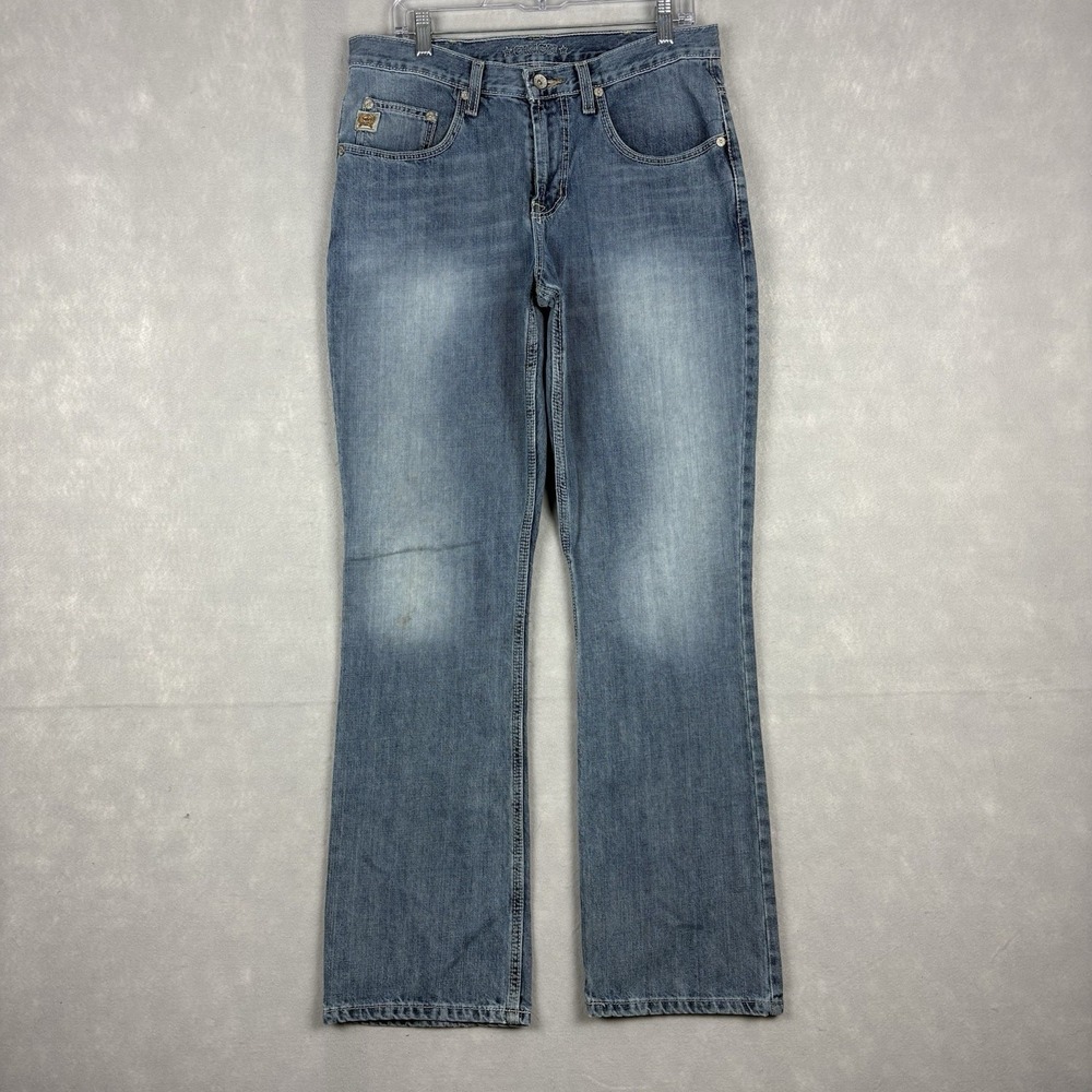 Cinch White Label Relaxed Bootcut Jeans Men’s 33x34 (Fits 33x33) Blue Western